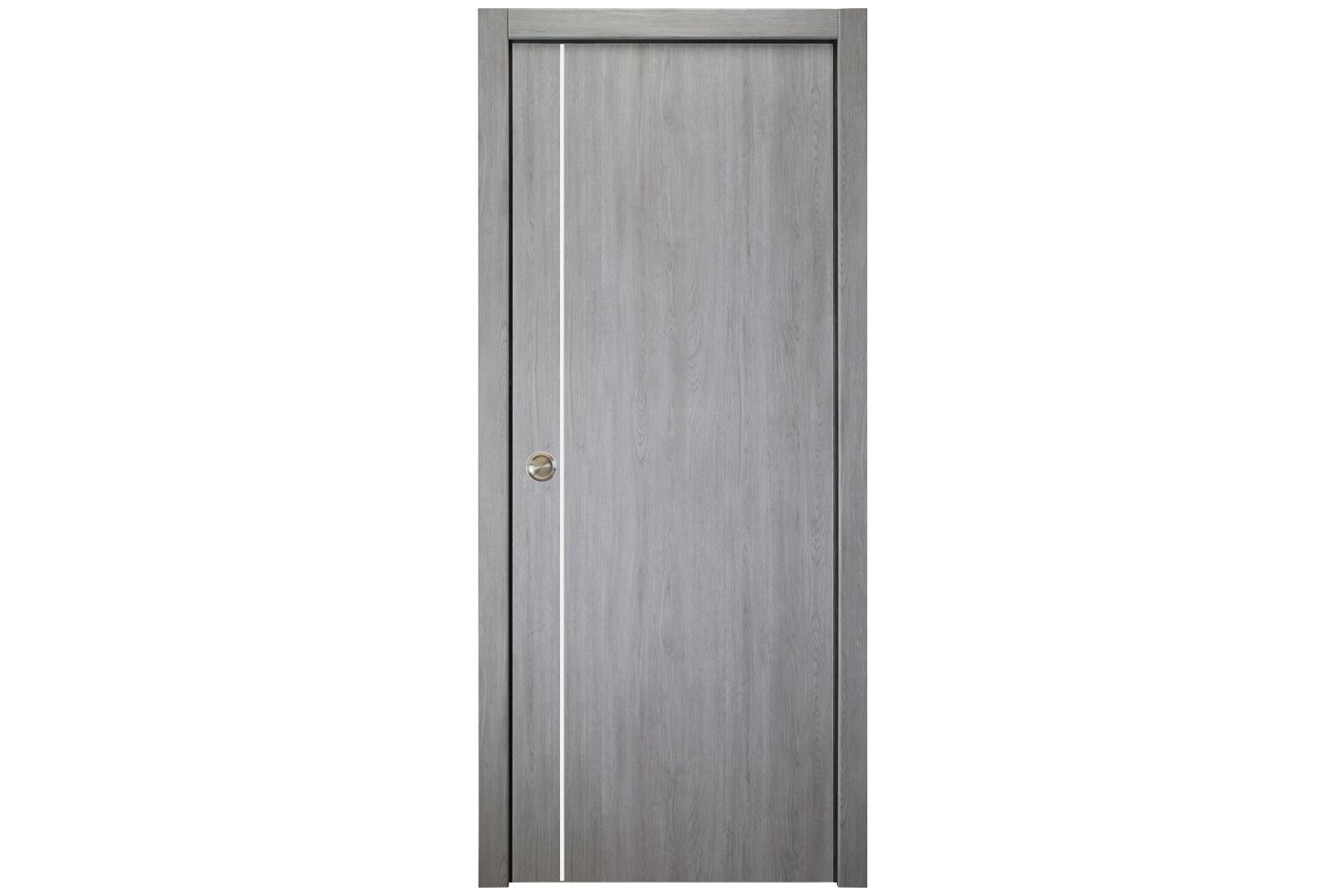 Nova Italia Flush 03 Light Grey Laminate Interior Door