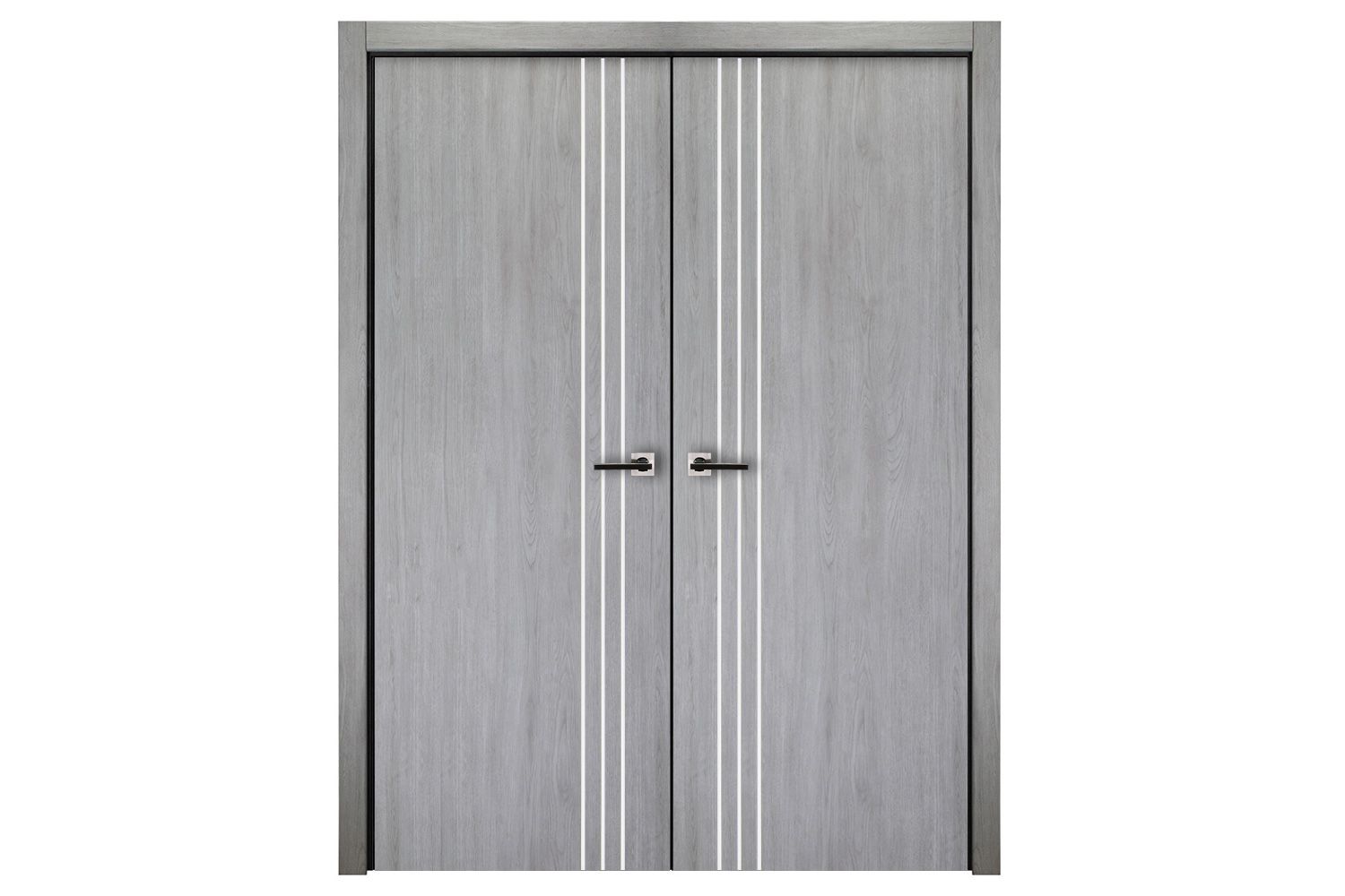 Nova Italia Flush 04 Light Grey Laminate Interior Door