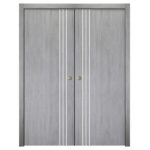 Nova Italia Flush 04 Light Grey Laminate Interior Door