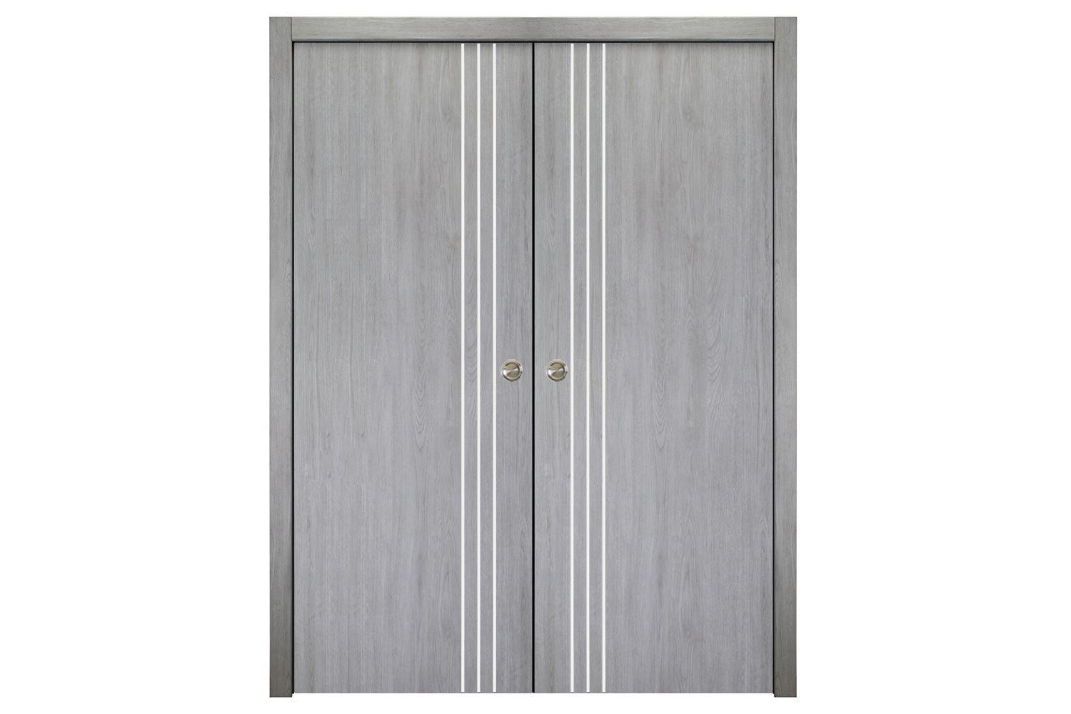 Nova Italia Flush 04 Light Grey Laminate Interior Door