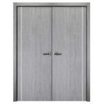 Nova Italia Flush 05 Light Grey Laminate Interior Door