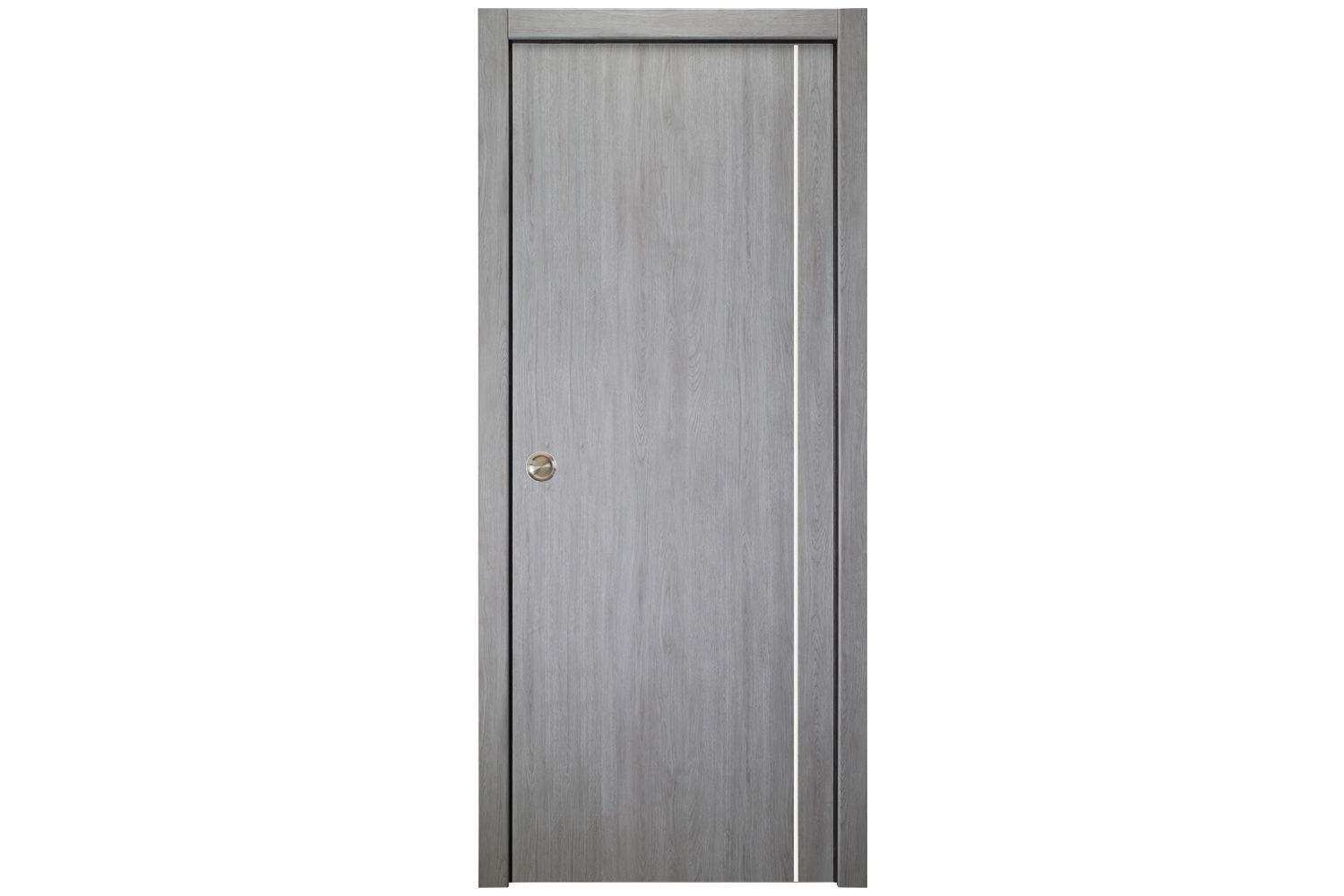 Nova Italia Flush 05 Light Grey Laminate Interior Door