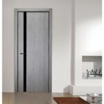 Nova Italia Light Grey Laminate Interior Door