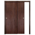 Nova Italia Flush 01 Prestige Brown Laminate Interior Door