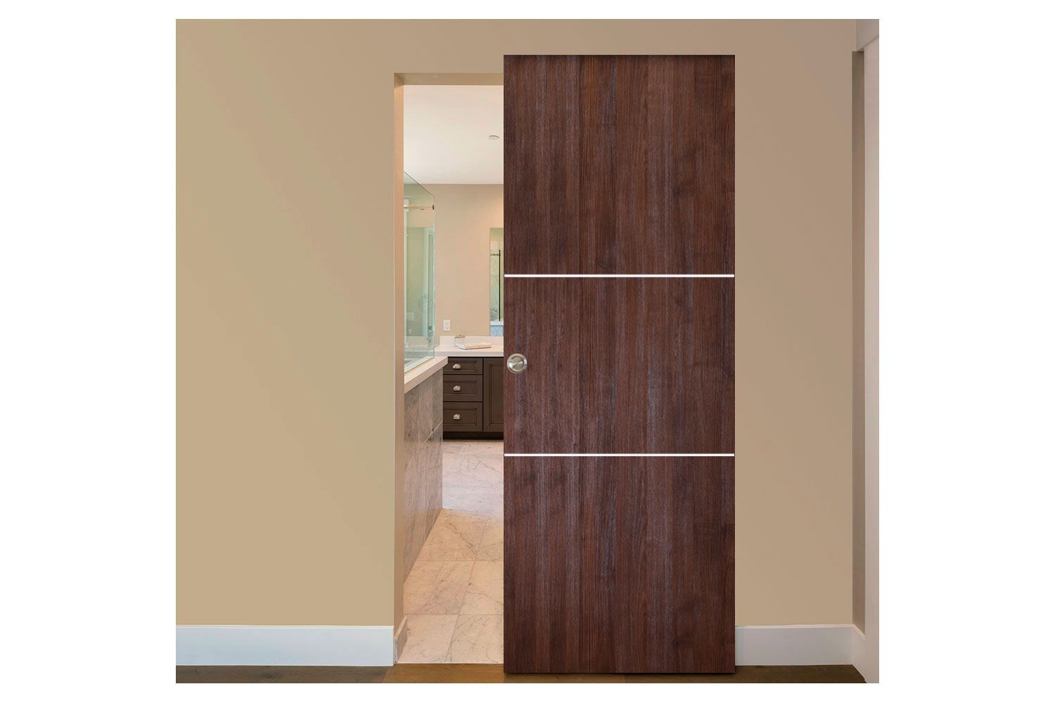 Nova Italia Flush 06 Prestige Brown Laminate Interior Door