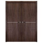 Nova Italia Flush 07 Prestige Brown Laminate Interior Door