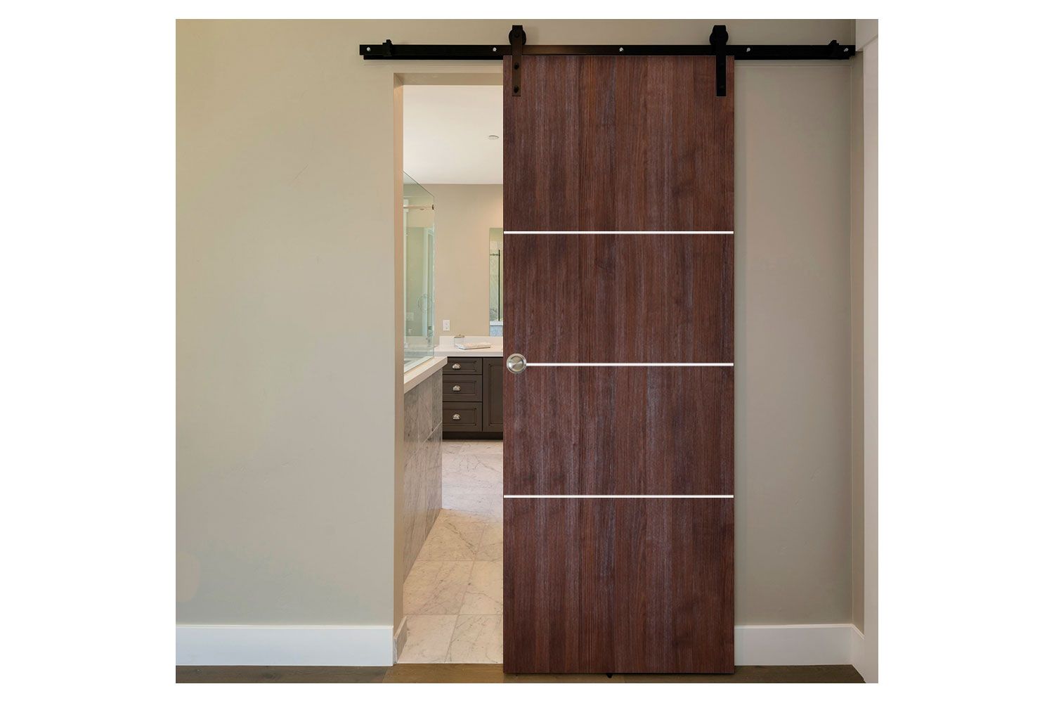 Nova Italia Flush 09 Prestige Brown Laminate Interior Door