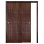 Nova Italia Flush 09 Prestige Brown Laminate Interior Door