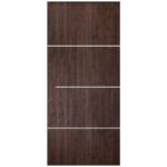 Nova Italia Flush 09 Prestige Brown Laminate Interior Door