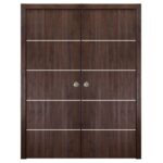 Nova Italia Flush 10 Prestige Brown Laminate Interior Door