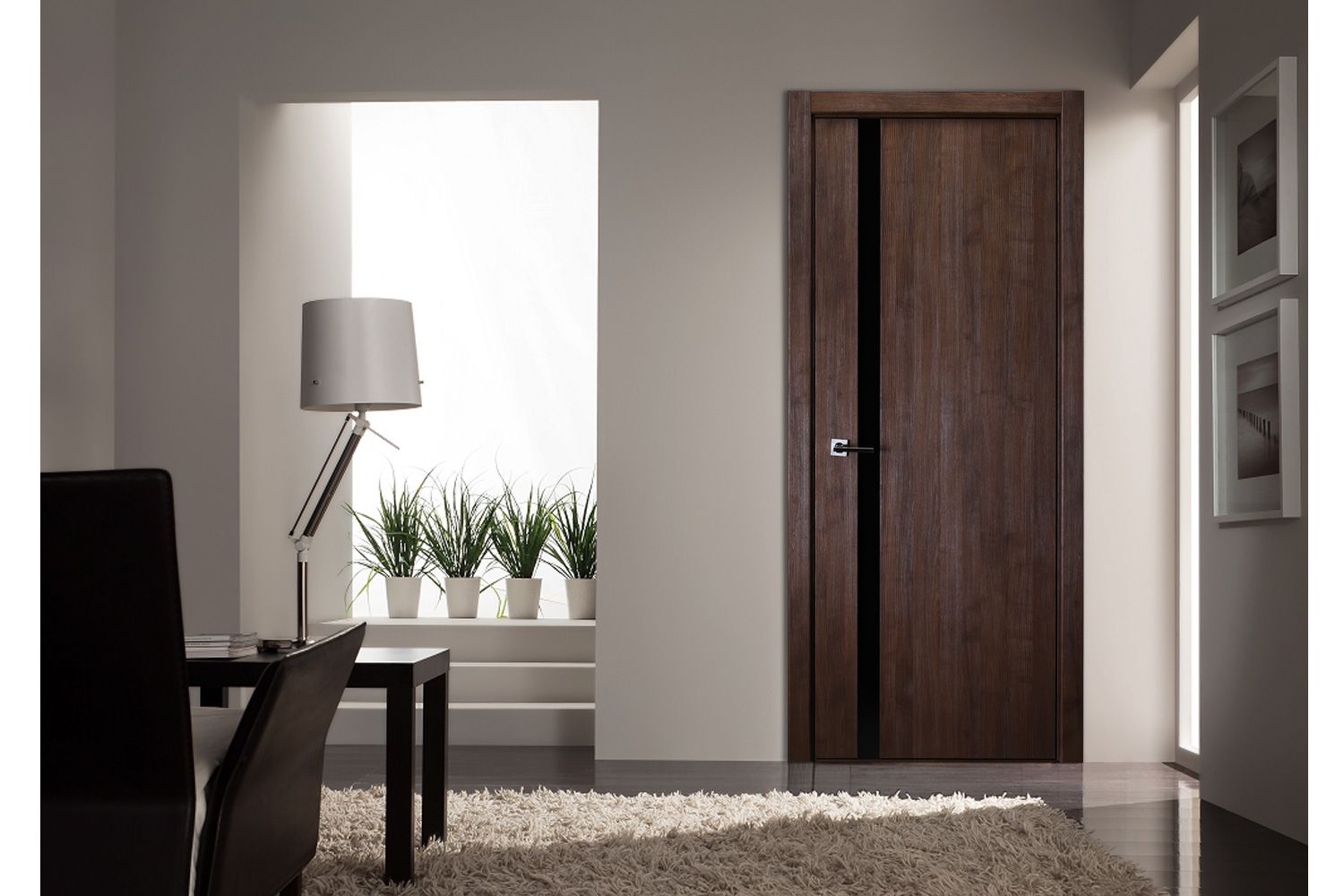 Nova Italia Prestige Brown Laminate Interior Door