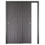 Nova Italia Flush 01 Swiss Elm Laminate Interior Door