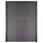 Nova Italia Flush 01 Swiss Elm Laminate Interior Door