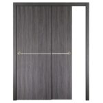 Nova Italia Flush 07 Swiss Elm Laminate Interior Door