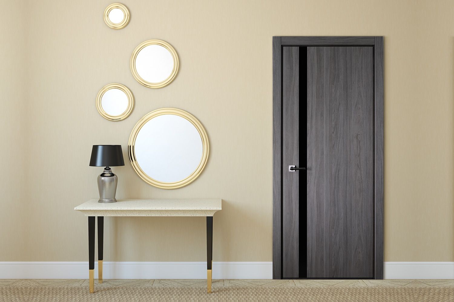 Nova Italia Swiss Elm Laminate Interior Door