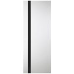 Nova Italia Alaskan White Laminate Interior Door