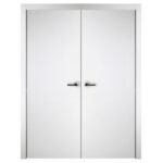 Nova Italia Flush 01 Alaskan White Laminate Interior Door