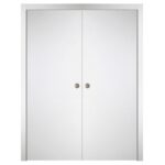 Nova Italia Flush 01 Alaskan White Laminate Interior Door