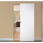 Nova Italia Flush 01 Alaskan White Laminate Interior Door