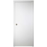 Nova Italia Flush 01 Alaskan White Laminate Interior Door