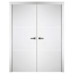 Nova Italia Flush 06 Alaskan White Laminate Interior Door