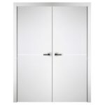 Nova Italia Flush 07 Alaskan White Laminate Interior Door