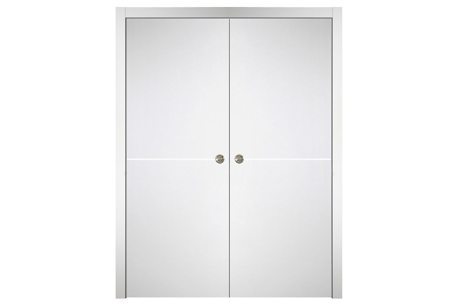 Nova Italia Flush 07 Alaskan White Laminate Interior Door