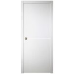 Nova Italia Flush 07 Alaskan White Laminate Interior Door