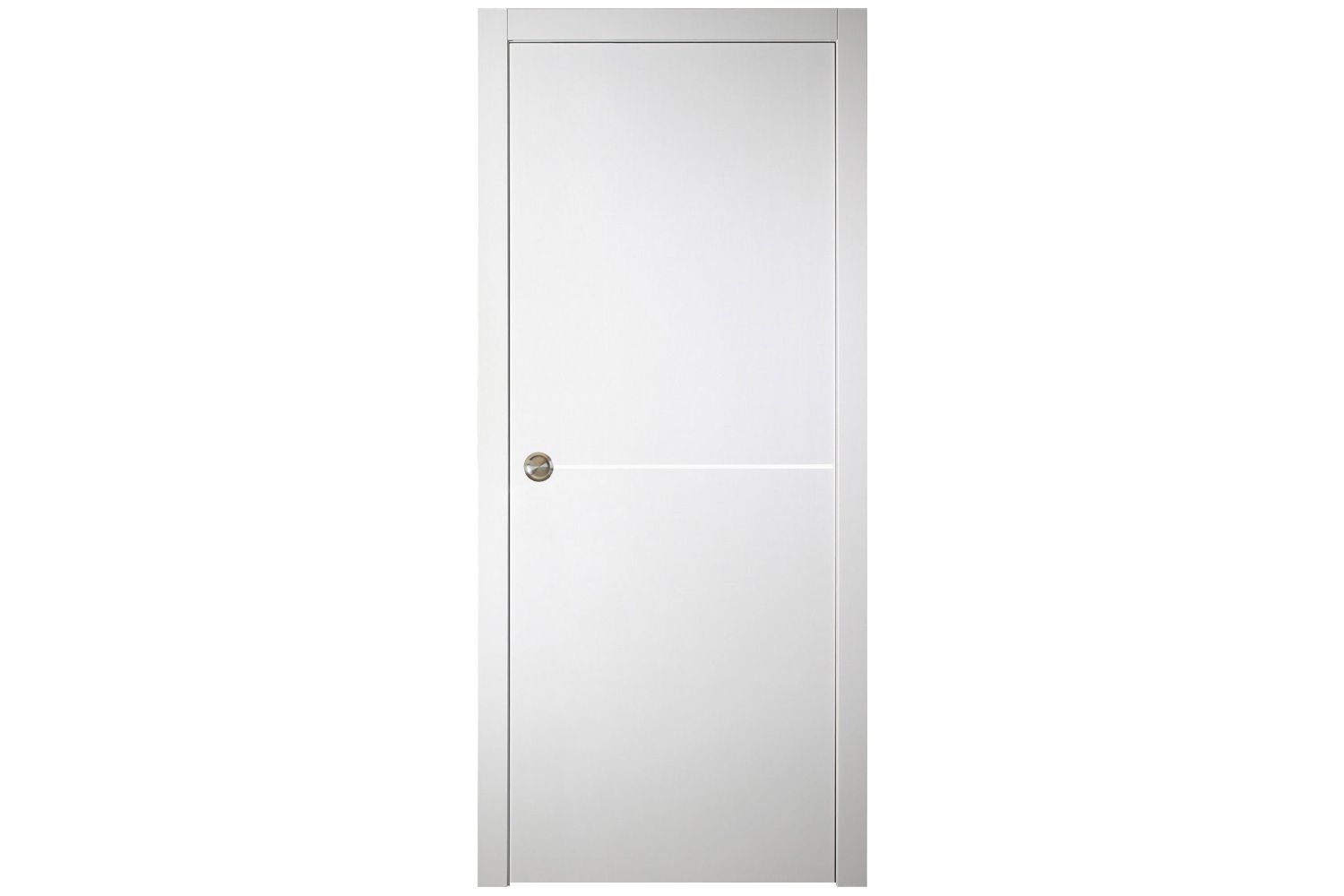 Nova Italia Flush 07 Alaskan White Laminate Interior Door