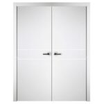 Nova Italia Flush 08 Alaskan White Laminate Interior Door