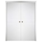 Nova Italia Flush 08 Alaskan White Laminate Interior Door