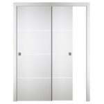 Nova Italia Flush 09 Alaskan White Laminate Interior Door