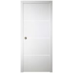 Nova Italia Flush 09 Alaskan White Laminate Interior Door