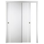 Nova Italia Flush 02 Alaskan White Laminate Interior Door