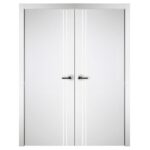 Nova Italia Flush 02 Alaskan White Laminate Interior Door