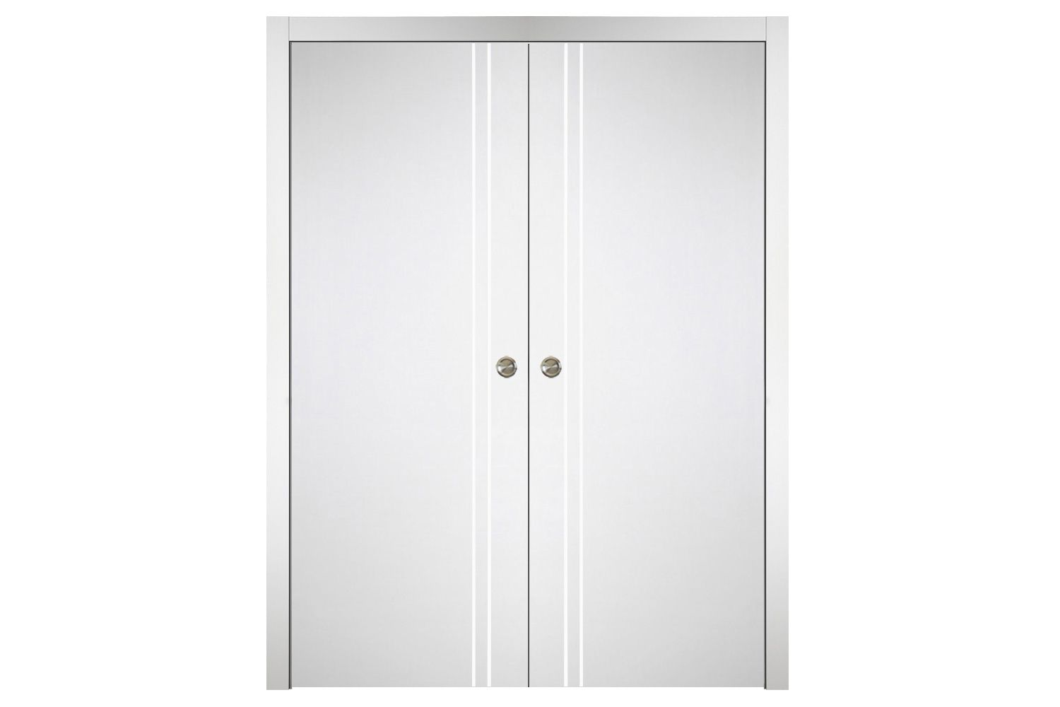 Nova Italia Flush 02 Alaskan White Laminate Interior Door