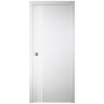 Nova Italia Flush 02 Alaskan White Laminate Interior Door