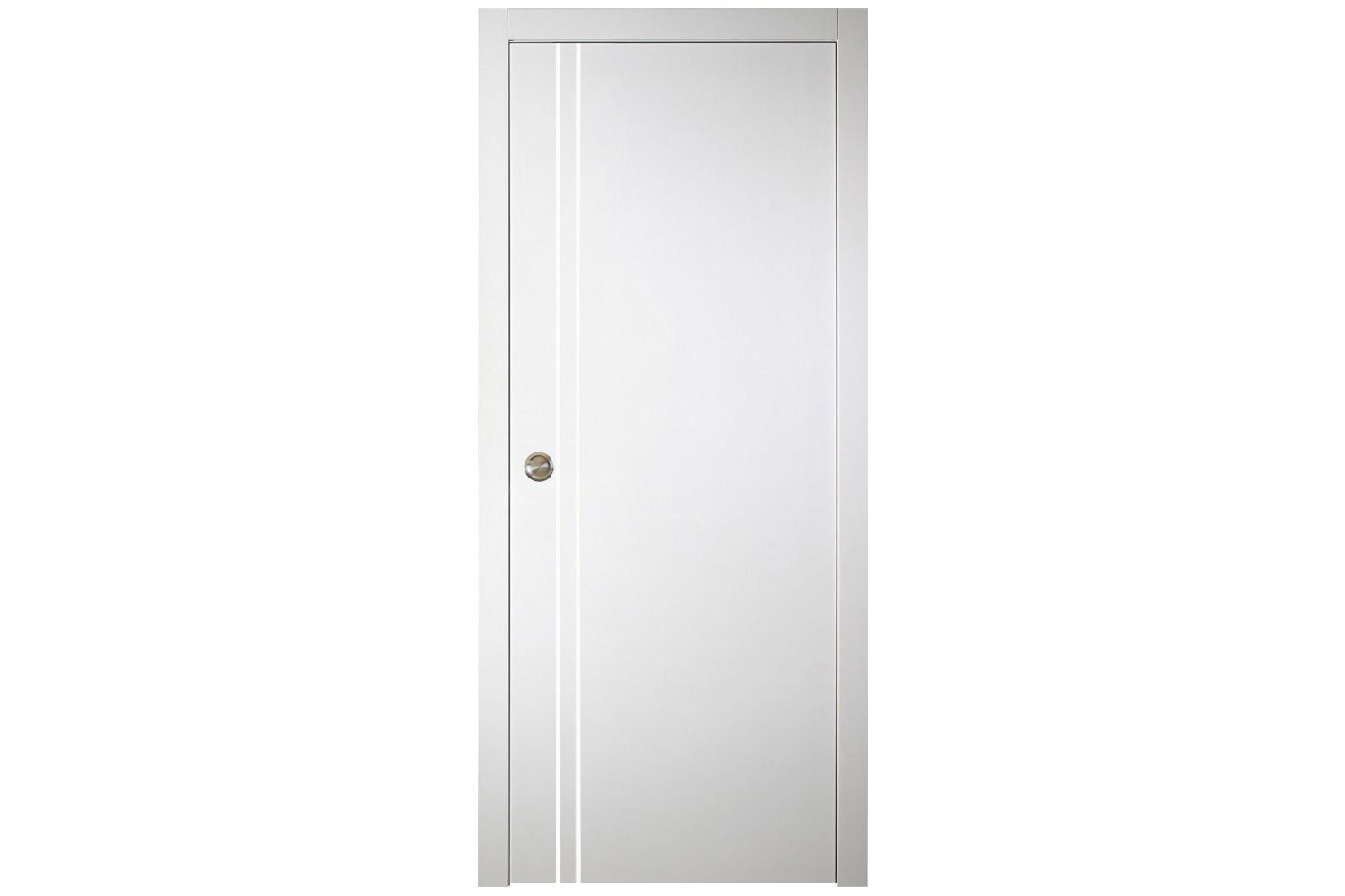 Nova Italia Flush 02 Alaskan White Laminate Interior Door