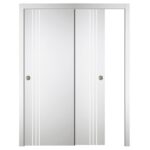 Nova Italia Flush 04 Alaskan White Laminate Interior Door