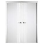 Nova Italia Flush 04 Alaskan White Laminate Interior Door