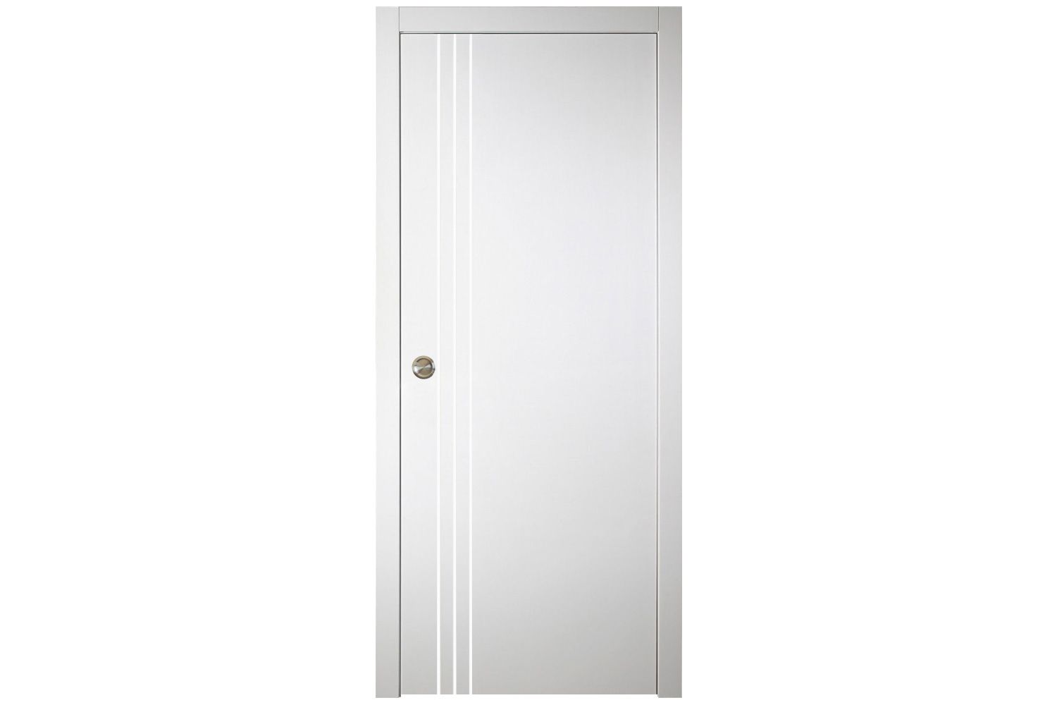 Nova Italia Flush 04 Alaskan White Laminate Interior Door