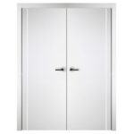 Nova Italia Flush 05 Alaskan White Laminate Interior Door