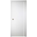 Nova Italia Flush 05 Alaskan White Laminate Interior Door