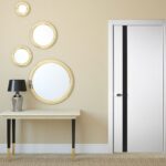 Nova Italia Alaskan White Laminate Interior Door