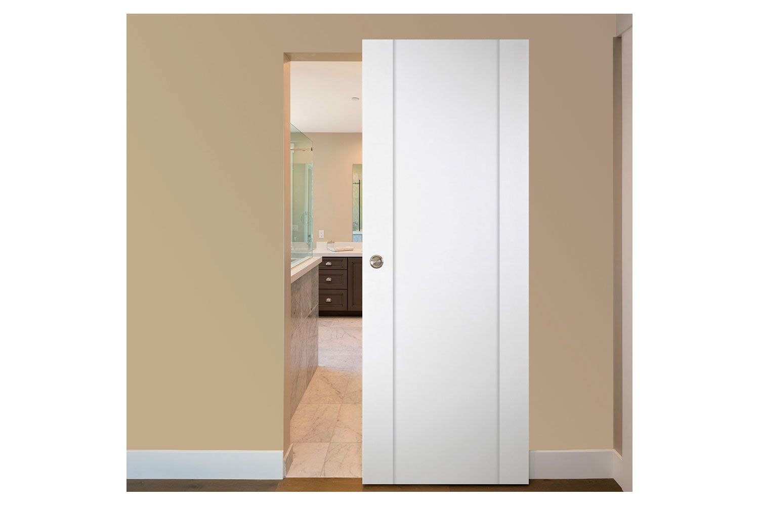 Nova Italia Stile 01 Alaskan White Laminate Interior Door