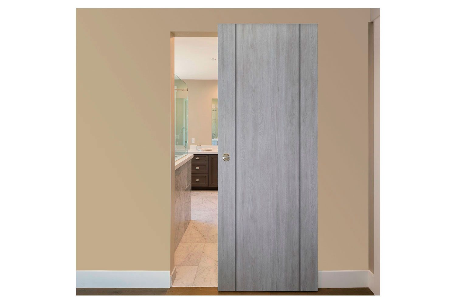 Nova Italia Stile 01 Light Grey Laminate Interior Door