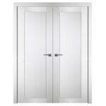 Nova Italia Stile 1 Lite Alaskan White Laminate Interior Door