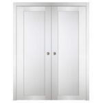 Nova Italia Stile 1 Lite Alaskan White Laminate Interior Door