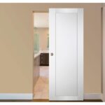 Nova Italia Stile 1 Lite Alaskan White Laminate Interior Door