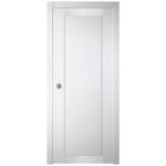 Nova Italia Stile 1 Lite Alaskan White Laminate Interior Door